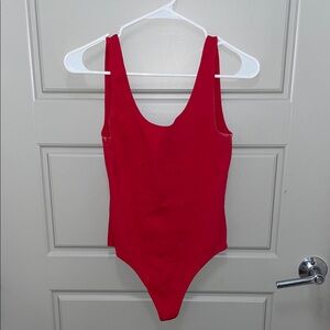 Wilfred Vibrant Red Kids Bodysuit